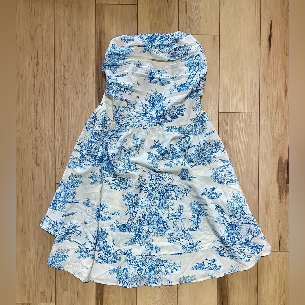 Shein Strapless Dress Size Medium NWOT